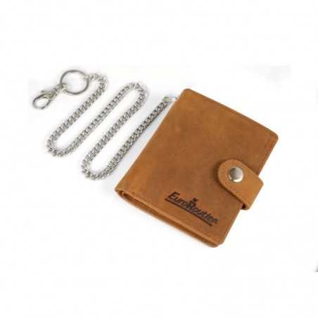 EUROROUTIER Short wallet with chain 07063VAR