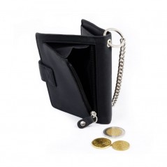 EUROROUTIER Short wallet with chain 07063VAR