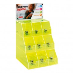 LAMPA Desktop display with 9 departments LINEA ESSENTIAL LINEA ESSENTIAL LAM38819