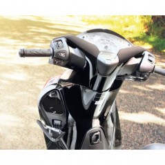 LAMPA Cigarette lighter charger fixing with screw and connectors for motorcycle USB 12/24V LAM38878