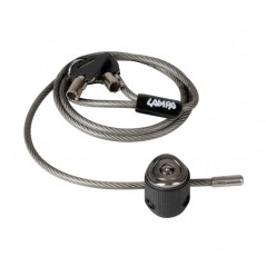 LAMPA Anti-theft lock with security cable LAM90601
