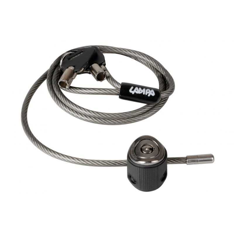 LAMPA Anti-theft lock with security cable LAM90601