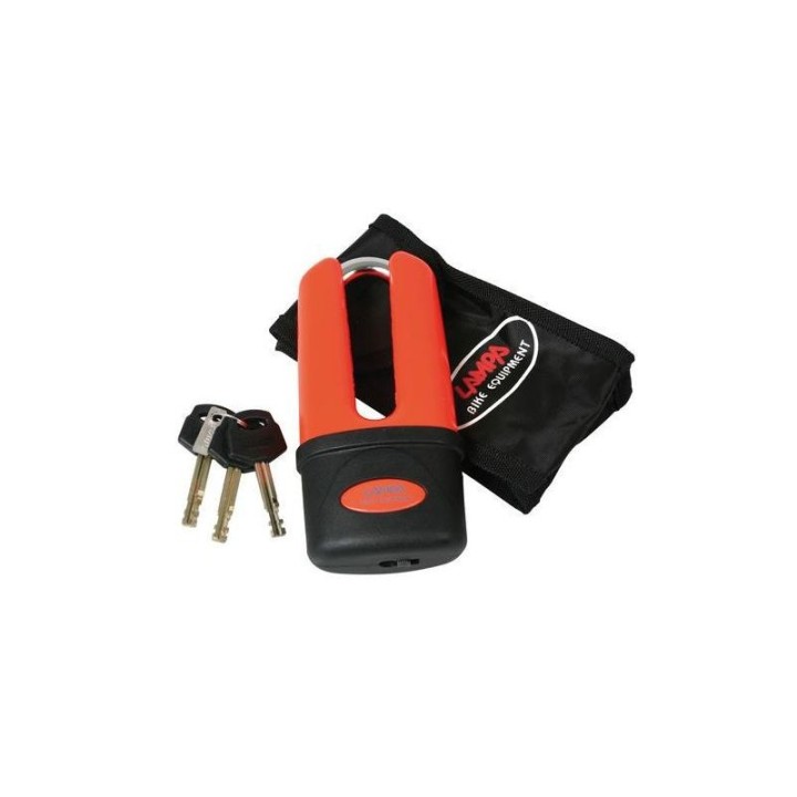 LAMPA Candado antirrobo disco de freno para moto con 3 llaves LAM90613