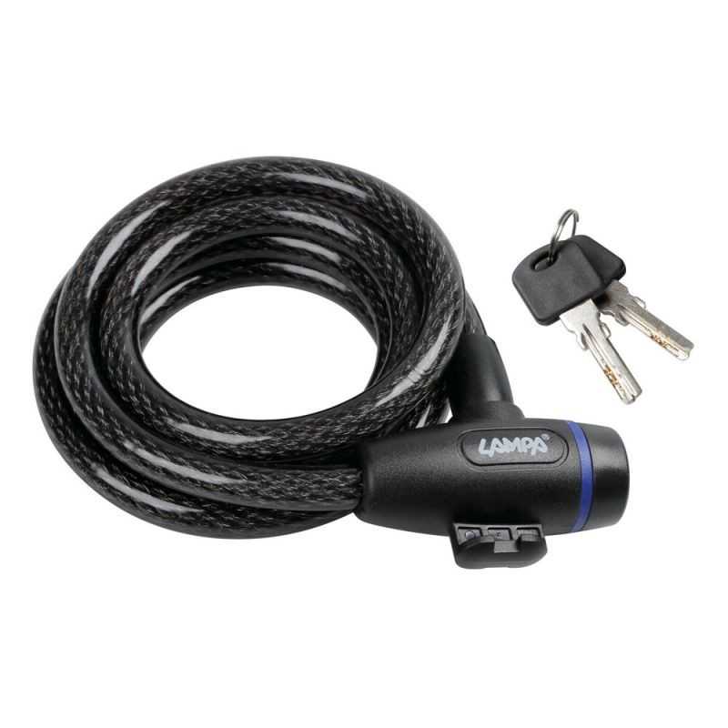 LAMPA Anti-theft cable CLUB 180 CM LAM90624