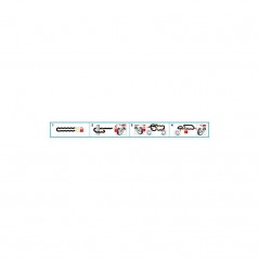 LAMPA Cadena antirrobo acero MODELO C-LOCK 150 CM LAM90632