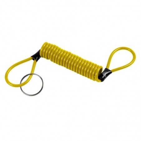 LAMPA Cable de seguridad en espiral para moteros LAM90675VAR
