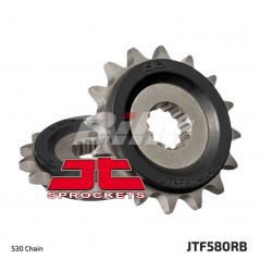 Rubber pinion  580 steel 16 dientes