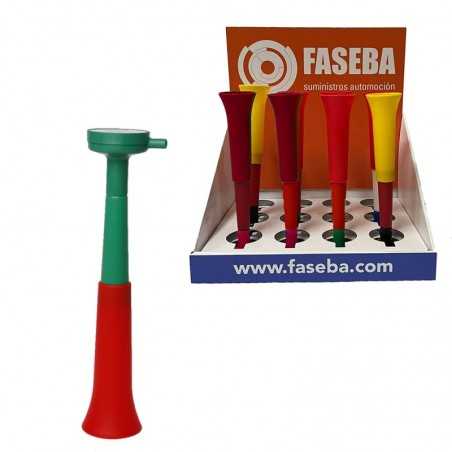 FASEBA Vuvuzela adjustable cornet flag of Portugal (12U) 07212