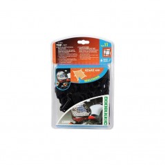 LAMPA Red elástica multiusos 6 ganchos para moto TOP-NET 42X42 CM LAM90498