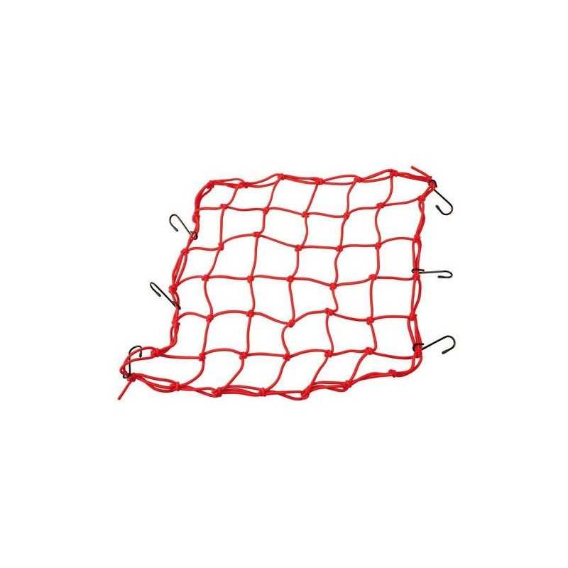 LAMPA Red elástica 6 ganchos para moto ARAÑA 42X42 CM LAM90501VAR