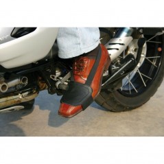 LAMPA Leather shoe protector for biker (1U) LAM91331