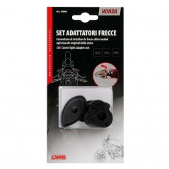 LAMPA Set of 4 adapters for motorcycle turn signals LAM90061