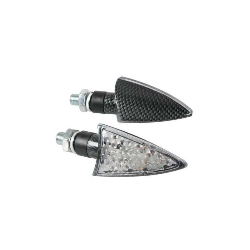 LAMPA Approved motorcycle intermittent set LED SPIKE 12V E LAM90086VAR