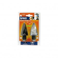 LAMPA Juego intermitentes homologados de moto LED SPIKE 12V E LAM90086VAR