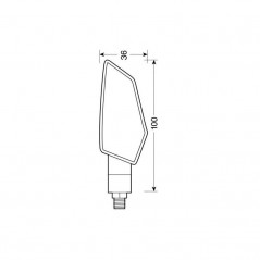 LAMPA Juego intermitentes de moto LED TYPHOON LAM90088
