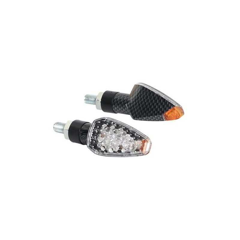 LAMPA Juego intermitentes homologados de moto LED TUAREG12V E LAM90099