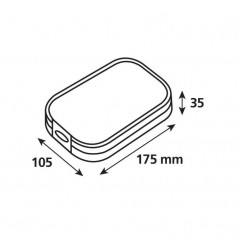 LAMPA Funda universal para teléfono móvil OPTI-LINE LAM90429