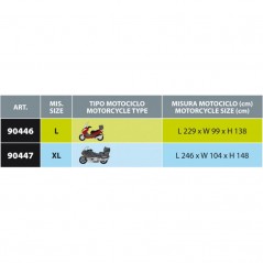 LAMPA Motorcycle cover LAM90446VAR