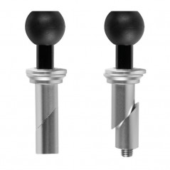LAMPA Fijacion soporte teléfono movil para tubo de direccion moto OPTI-LINE 15-17 2 MM LAM90457