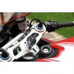 LAMPA Fijacion soporte teléfono movil para tubo de direccion moto OPTI-LINE 15-17 2 MM LAM90457