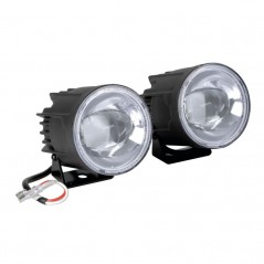 LAMPA Faros auxiliares antiniebla para moto LED 12 V LAM90459
