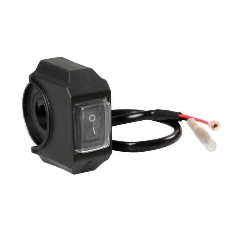 LAMPA Interruptor fijación al manillar de moto 12V 6A LAM90462