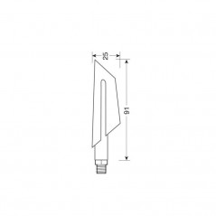 LAMPA Approved motorcycle intermittent set LED CICLON 12V LAM90473