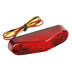 LAMPA Rear light 3 functions for motorcycle 9 LED 12V LAM90484