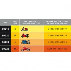LAMPA Motorcycle cover VENTURA LAM90219VAR