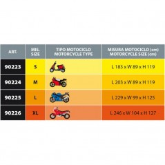 LAMPA Motorcycle cover OPTIMA LAM90225VAR