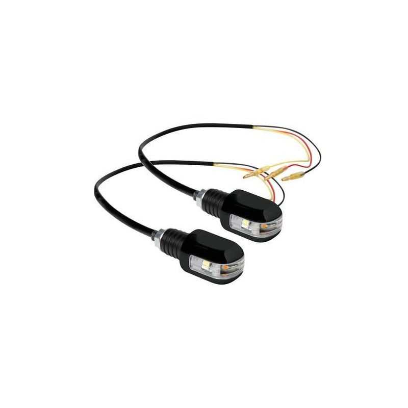 LAMPA Handlebar turn signals (3 functions) LED LAM90240VAR
