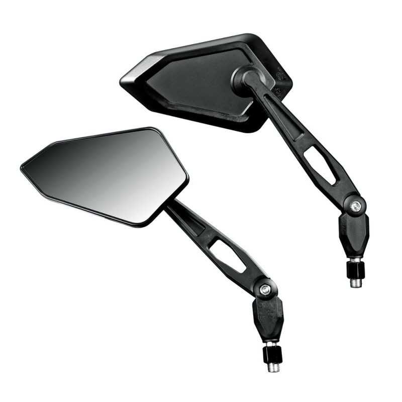 LAMPA Set of motorcycle rear view mirrors M10X1 25 LAM90488