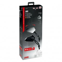 LAMPA Set of motorcycle rear view mirrors M10X1 25 LAM90488