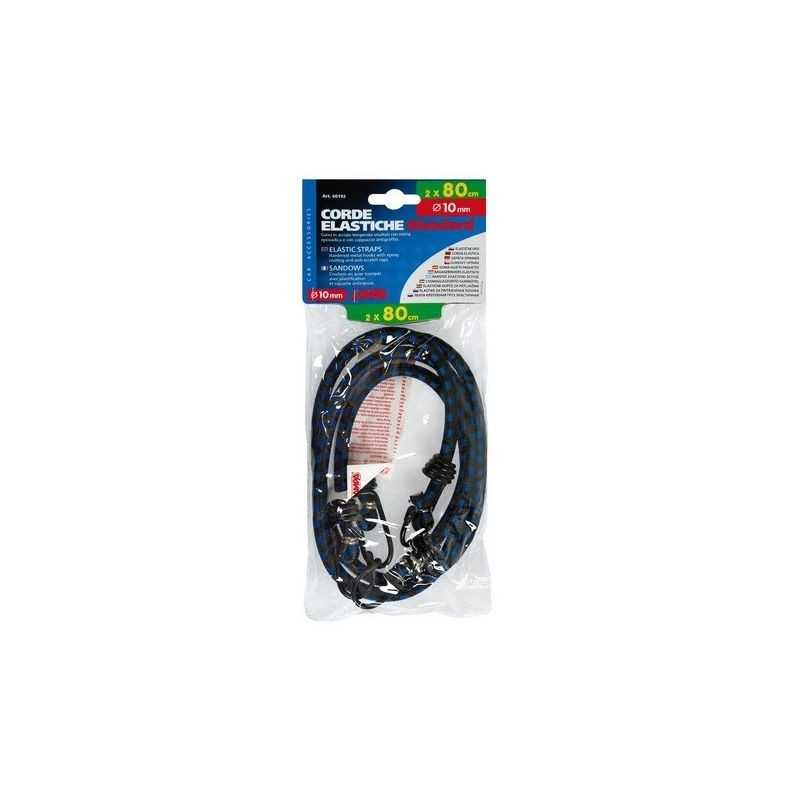 LAMPA Pulpo de goma sujeción carga para moto 10 MM 2 X 80 CM LAM60192