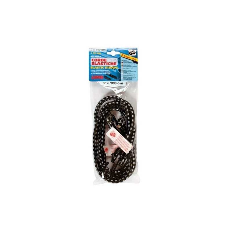 LAMPA Pulpo de goma sujeción carga para moto 10 MM - 2X100 CM LAM60202
