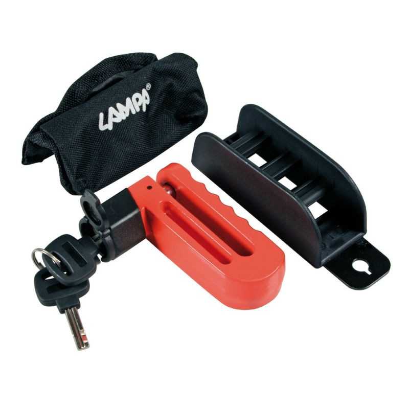 LAMPA Candado antirrobo para discos de freno moto 10 CM LAM65390