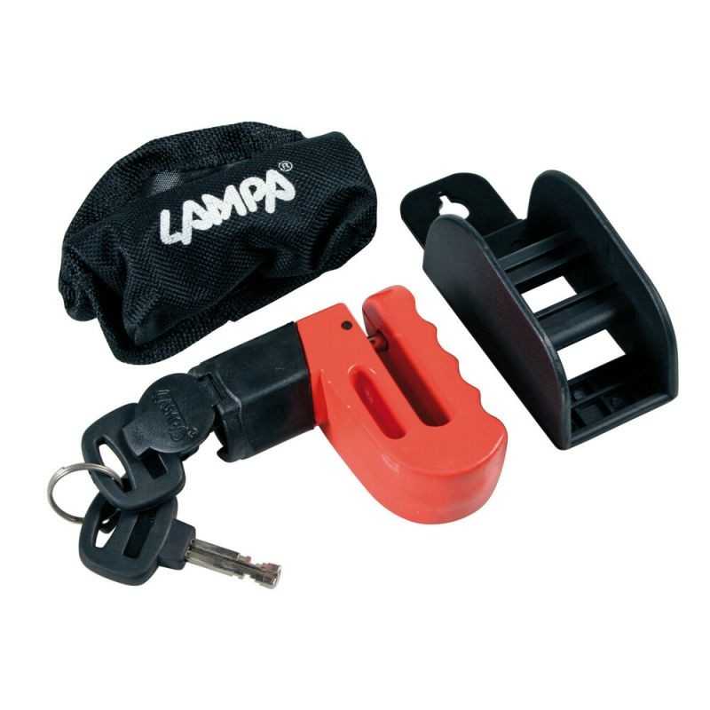LAMPA Anti-theft padlock for motorcycle brake discs 6 CM LAM65391