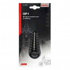 LAMPA Exhaust cap for motorcycles 14-37 MM LAM90156