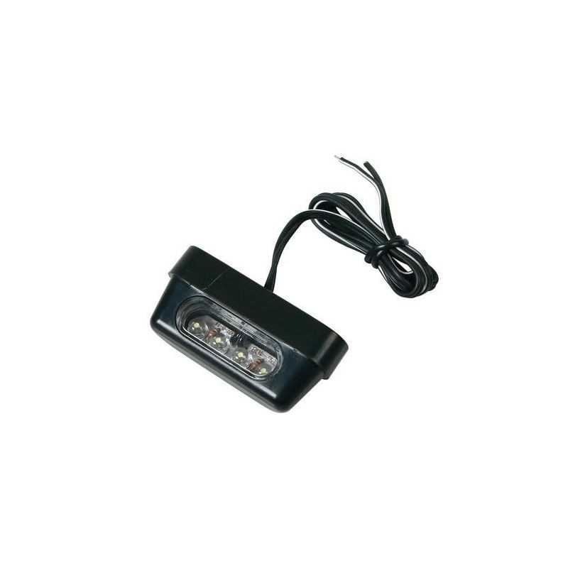 LAMPA Luz de matrícula no homologada para moto 4 LED LAM90163
