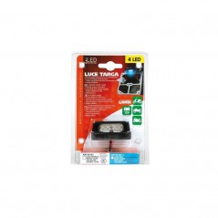 LAMPA Luz de matrícula no homologada para moto 4 LED LAM90163
