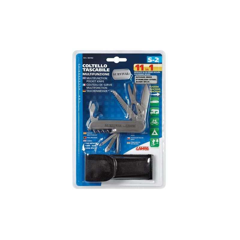 LAMPA Survival knife 11 in 1 LAM66142