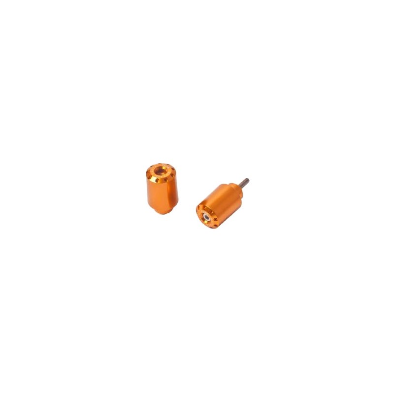 PUIG HANDLEBAR END COUNTERWEIGHTS, LONG ALUMINUM 40MM 6276