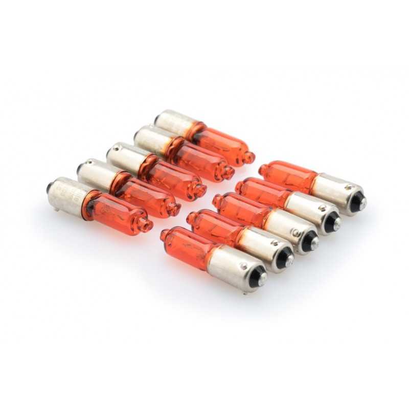 PUIG Box with 10 amber bulbs for motorcycle turn signals 12V 21W STAR 1622