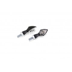 PUIG Intermitentes universales moto POWER LED negros 5609