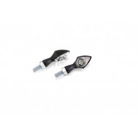 PUIG UNIVERSAL BLINKERS FOR MOTORCYCLES POWER LED IN BLACK 5609