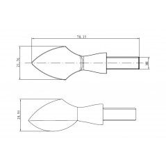 PUIG UNIVERSAL BLINKERS FOR MOTORCYCLES POWER LED IN BLACK 5609