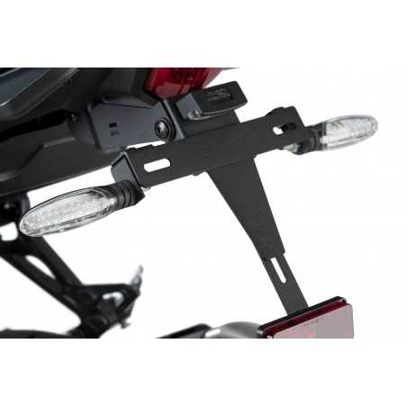 PUIG Intermitentes universales moto Cigar cristal transparente negros 4346