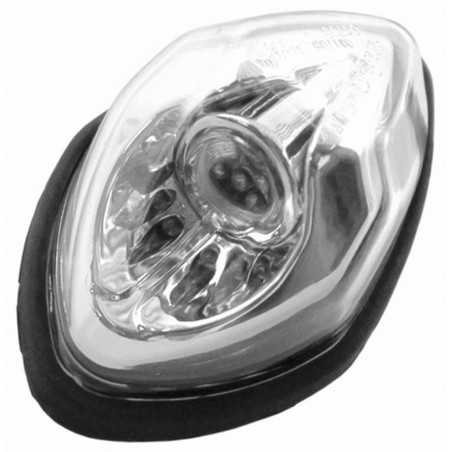 V PARTS PILOT LIGHT, REAR, CUSTOM CHROME, LED 13720