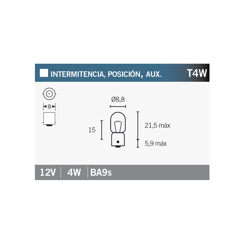OSRAM LAMP, LIGHT BULB OSRAM 3893 T4W 15061