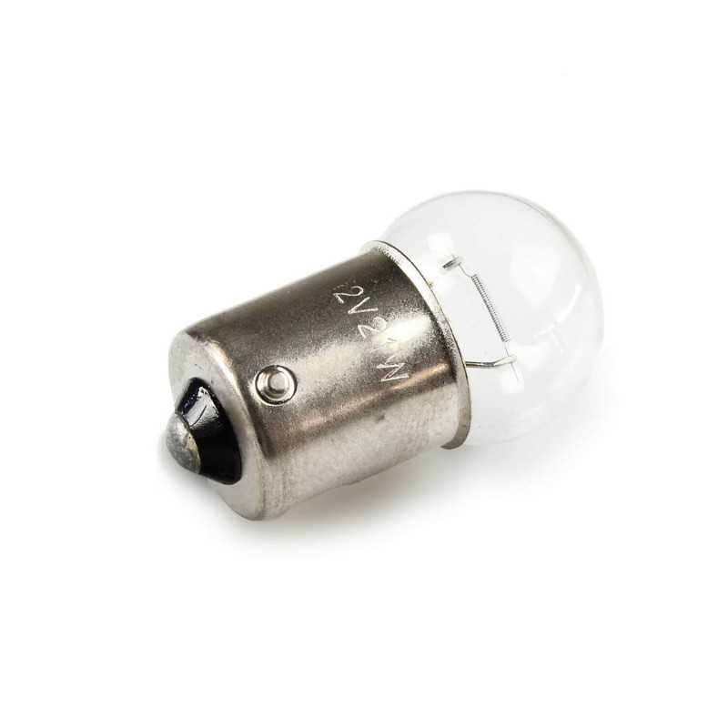 V PARTS Caja de 10 lámparas bombilla blanca G18 BA15S 12V21W 22097